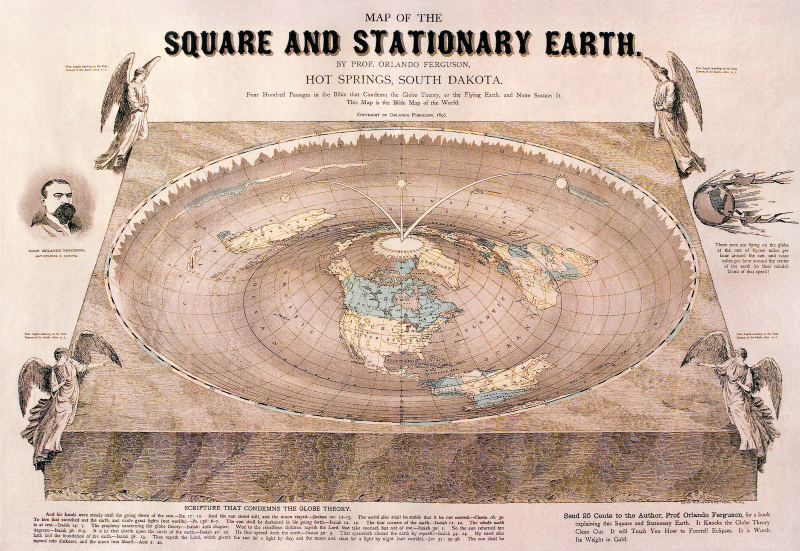 Illustration for article titled These Rarely Seen Maps Turn Earth Into A Land From A Fantasy Novel